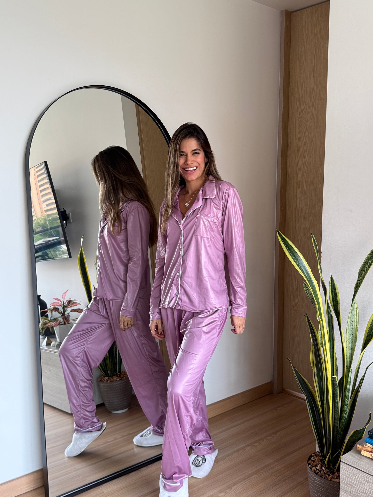 Conjunto Pantalon Pure Confort Lila