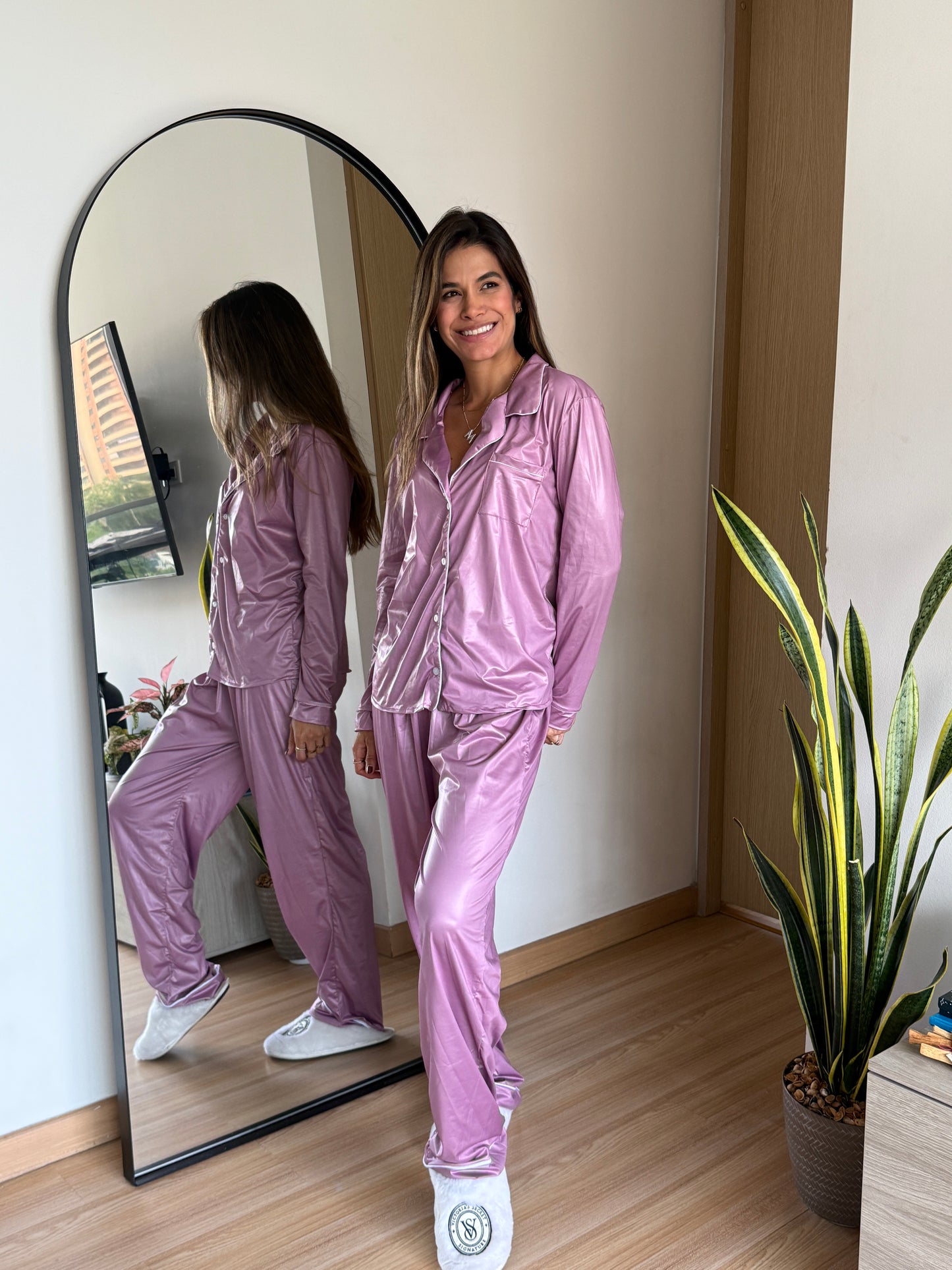 Conjunto Pantalon Pure Confort Lila