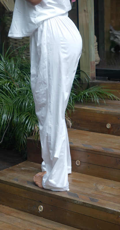 Pijama White Noise en pantalón